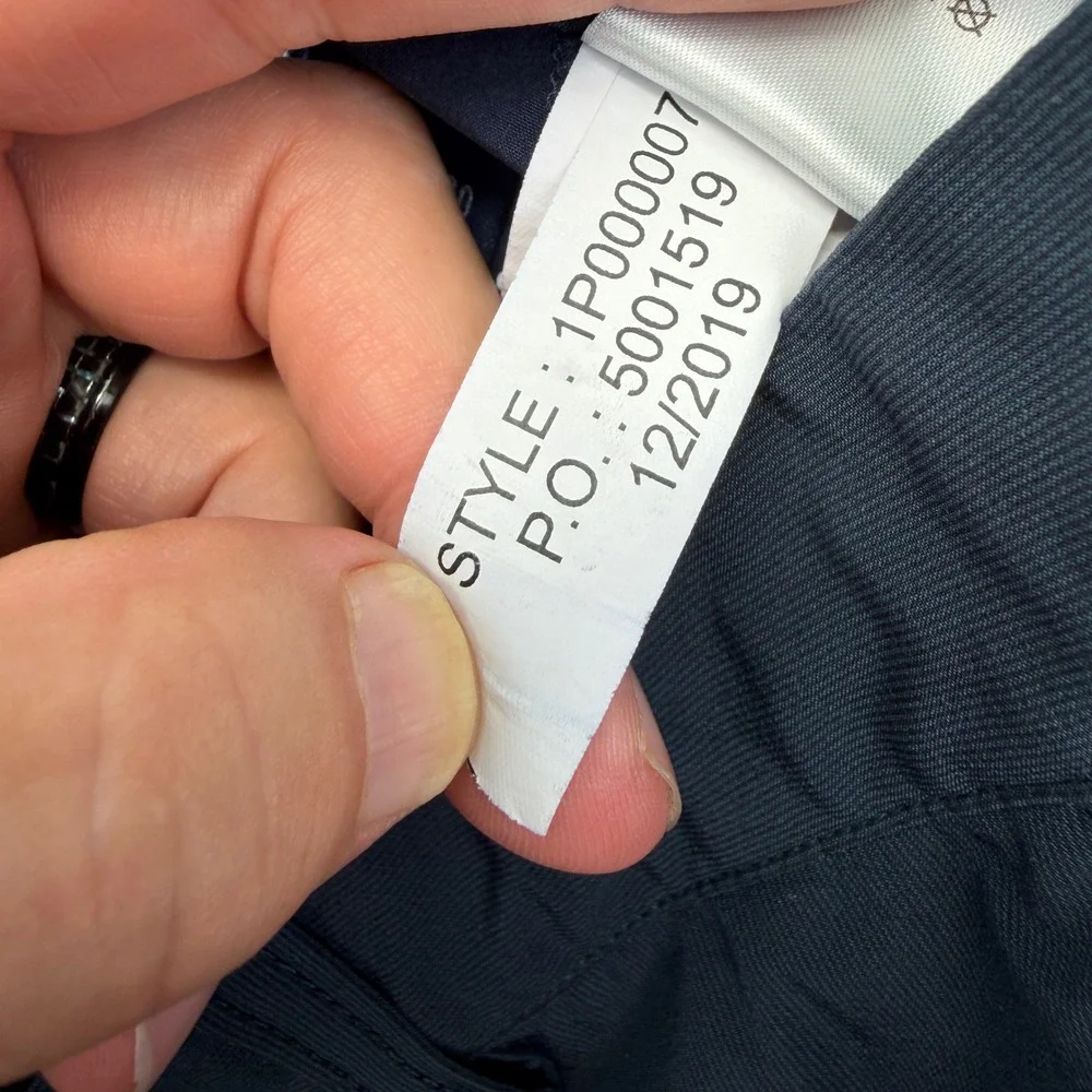 Vineyard Vines Performance Golf Pants Mens 38x30 Blue Chino 1P000007 Stretch